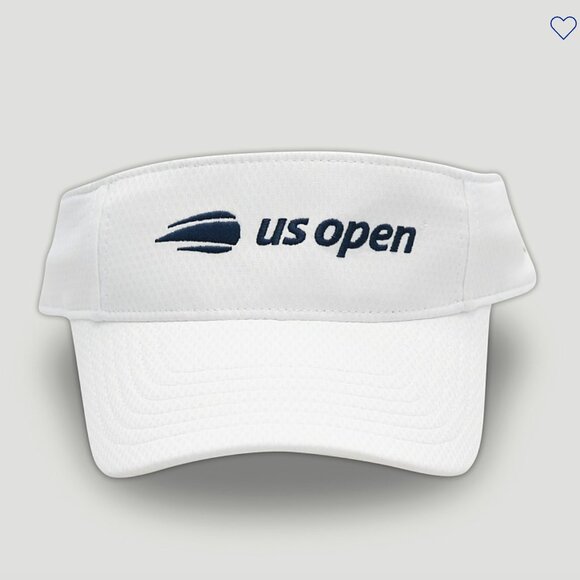 US Open Collection Undated Court Performance Visor - White - New without Tags - Picture 3 of 11
